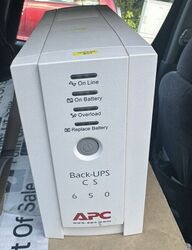 APC BACK-UPS CS 650/defekt