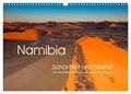 Namibia, Schönheit und Vielfalt (Wandkalender 2025 DIN A3 quer), CALVENDO Monats