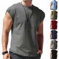 Herren Tanktop Sommer Muskelshirt Achselshirts Ärmellos T-Shirt Sport Gym Hemden