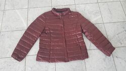 edc ESPRIT Damen DAUNEN Steppjacke M Brustweite54cm Bordeaux Rot Frühling Sommer