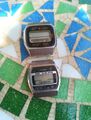 Vintage LCD Digital Citizen Lot Watch 41-0012 And 41-4018