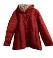 Damen Jacke Herbstjacke Winterjacke Größe L Bordeux Rot Übergangsjacke