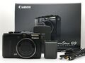 Canon PowerShot G9 schwarz 12,1 MP 24x Zoom kompakte Digitalkamera aus JAPAN