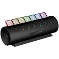 Streamplify HUB CTRL 7, 7x USB 3.0 Typ A, RGB, 12V, EU-Netzkabel - schwarz