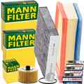 MANN FILTER INSPEKTIONSPAKET passend für DACIA LOGAN SANDERO 2 RENAULT CLIO 4