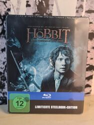 Der Hobbit - Eine unerwartete Reise 3D + 2D Limited Steelbook - Neu Und OvP