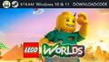 NEU PC Computer Spiel LEGO Worlds für Windows 10 11 STEAM Download Code Game Key