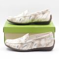 Waldläufer Harriet Damen Mokassins Slipper EUR 40 UK 6,5 US 9 Beige Leder NEU