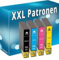 XXL Patronen für Epson 604 XL Expression XP 2200 XP 3200 XP 4200 WF 2950 DWF Set