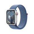 Apple Watch Series 9 [GPS + Cellular, inkl. Sport Loop winterblau] 41mm Alumin S