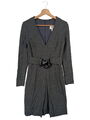 MILLY OF NEW YORK Langarmkleid Damen Gr. DE 36 blau-hellgrau Casual-Look