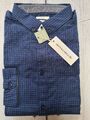 Herren Hemd Tom Tailor blau kariert Langarm M bis  Gr. XXXL (0 769) NEU