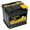 Autobatterie Bars Gold 12V 50Ah 440A Wartungsfrei ersetzt 44Ah 46Ah 48 Ah