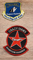 A-10 & F-16 patches 706th FW + Crazy Ivans Aggressor Squadron Kampfjet Pilot USA