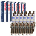 12x BOSCH FR8DPP33+ 0242230500 Zündkerze für MERCEDES W202 W203 W210 W211 W220