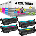 4x TONER für HP 201X 201A Color LaserJet Pro M252dw M252n MFP M274n M277dw M277n