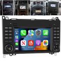 DSP Autoradio Für Mercedes Benz W906 W639 W169 W245 Vito Android 13 GPS CarPlay