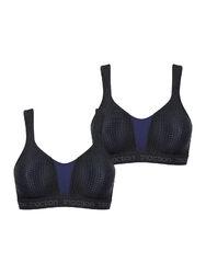 Triumph Damen Sport-BH 2-Pack Triaction Energy Lite Soft Bra Bustier Fitness