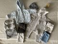 Kleiderpaket Set Baby  Gr50,56,62 Junge 0-3 Mon Hosen Jacke Anzug Bodies 10Teile