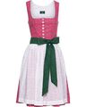 Luis Steindl Midi-Dirndl midi Dirndl Balkonett-Ausschnitt Jacquard-Muster NEU