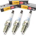 3x NGK Zündkerzen ZFR6T-11G V-Line 44 für SEAT Ibiza 3 4 SKODA VW Polo 5 1.2