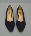 Elegante Pumps Gabor Wildleder Gr. 6 1/2 Gr. 40 dunkelblau neuwertig