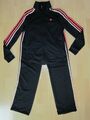 ADIDAS Trainingsanzug Climalite Damen schwarz orange rot Streifen Gr. M (S-L)