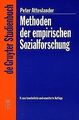 Methoden der empirischen Sozialforschung von Atteslander... | Buch | Zustand gut