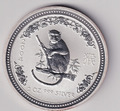 AV-VD Australien 2004 2 Dollars Year of the Monkey 62,2 Gr = 2 OZ 999 Silber 742