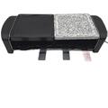 SEVERIN Raclette Grill Naturgrillstein Gussplatt 1400 W Tisch Genuss Ideal