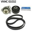 SKF VKMC 01032 Wasserpumpe + Zahnriemensatz für AUDI 80 (89, 89Q, 8A, B3)