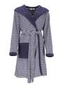 Esprit Damen Bademantel mit Kapuze STRIPED HOODY Gr. XS-XL in 5 Farben