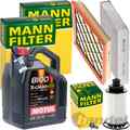 MANN INSPEKTIONSPAKET+5L MOTUL 8100 5W-30 ÖL passend für OPEL ZAFIRA C 2.0 CDTI