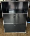 USM Haller Highboard Regal Sideboard Schwarz