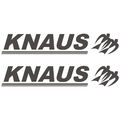 2 x KNAUS 95cm x 17cm aufkleber sticker wohnmobil camper wohnwagen caravan