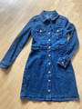 Hallhuber Denim cooles Jeanskleid blau Gr. 34   TOP!!!