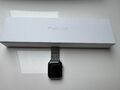 Apple Watch Series 6 44mm Edelstahlgehäuse mit Milanaise Silber Armband, Regular