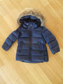 POLO RALPH LAUREN Kinder JACKE 3/3T BLAU FÜR MÄDCHEN mit Fellkapuze