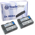 2x AKKU 2000mAh für NIKON D90 D300 D-300 D700 D-700 EN-EL3e