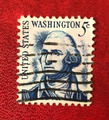 Briefmarken UNITED STATES - 5 Cent - Washington - gestempelt