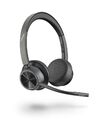 Poly Voyager 4320 Uc USB-A Wireless Headset und Bluetooth Bt700 Dongle