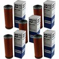 5x MAHLE / KNECHT Ölfilter OX 35 Oil Filter