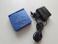 GameBoy Advance SP Konsole Kyogre Edition AGS 001 Neues Gehäuse & Displayscheibe