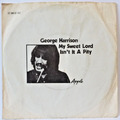 Single 7" George Harrison My Sweet Lord - Isn't It A Pity - Apple 1C 006 - 92053