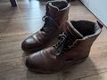 Bugatti Stiefel Winter Braun, Gr. 45, Leder, Top