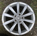 VW Golf VII 7 Dijon 5G0601025B Alufelge Silber 7x17 ET49 Rim Wheel Felge