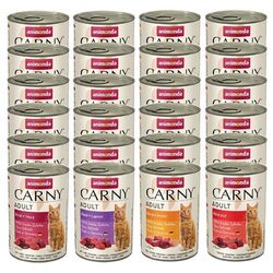 Animonda Carny Adult Katzennassfutter RIND MIX Sparpaket 24 x 400 g