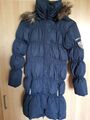 Winterjacke 164 (158) Daunen Blau Kapuze TOP Name it Outerwear wenig gebraucht