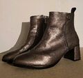 Joop Stiefelette Ankleboot 41 goldfarben