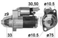 ERA 220990A Starter für HONDA